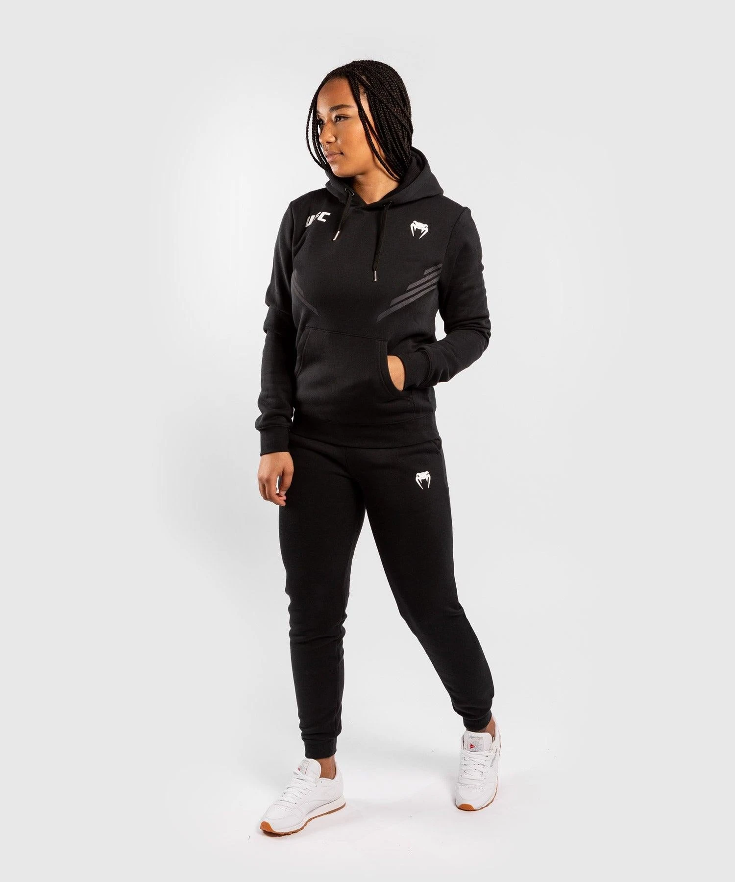 UFC Venum Replica Women's Hoodie - Black - Image 8