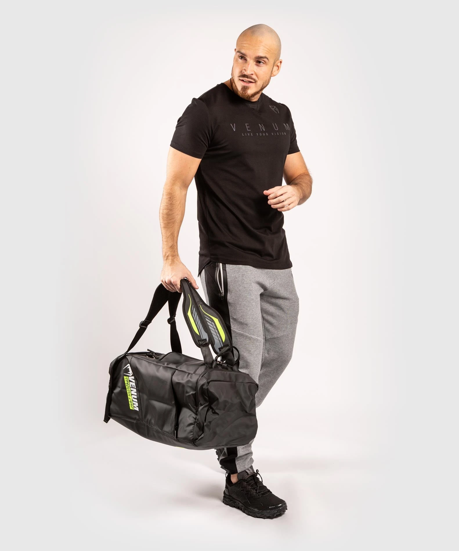 Venum LiveYourVision T-Shirt - Black/Iridescent - Image 6