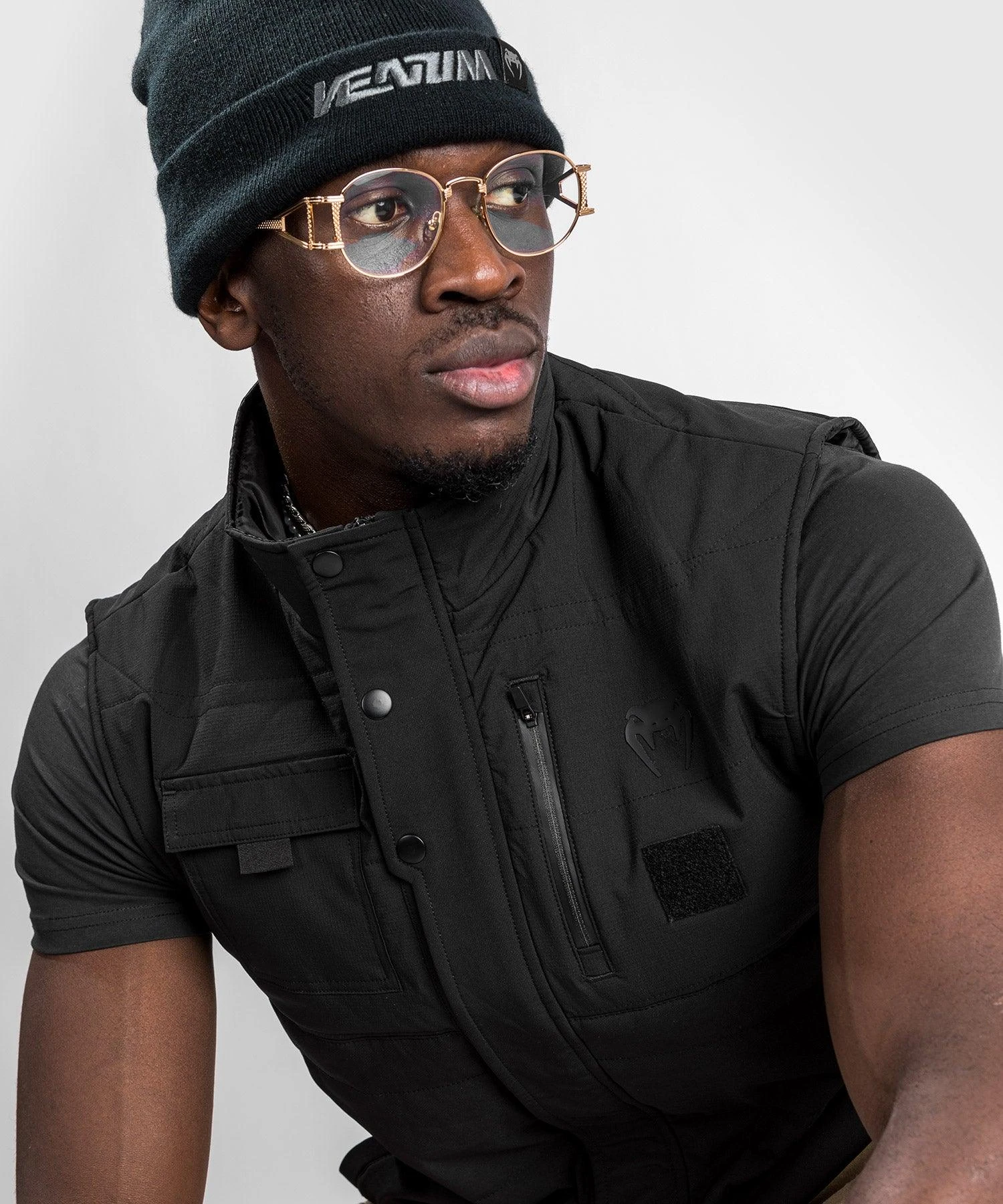 Venum Altitude Sleeveless Jacket - Black - Image 5