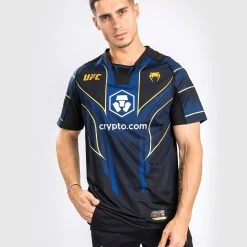 CSD FASHION UFC AUTHENTIC FIGHT NIGHT 2.0 KIT BY VENUM MEN'S WALKOUT JERSEY - Midnight - Champion