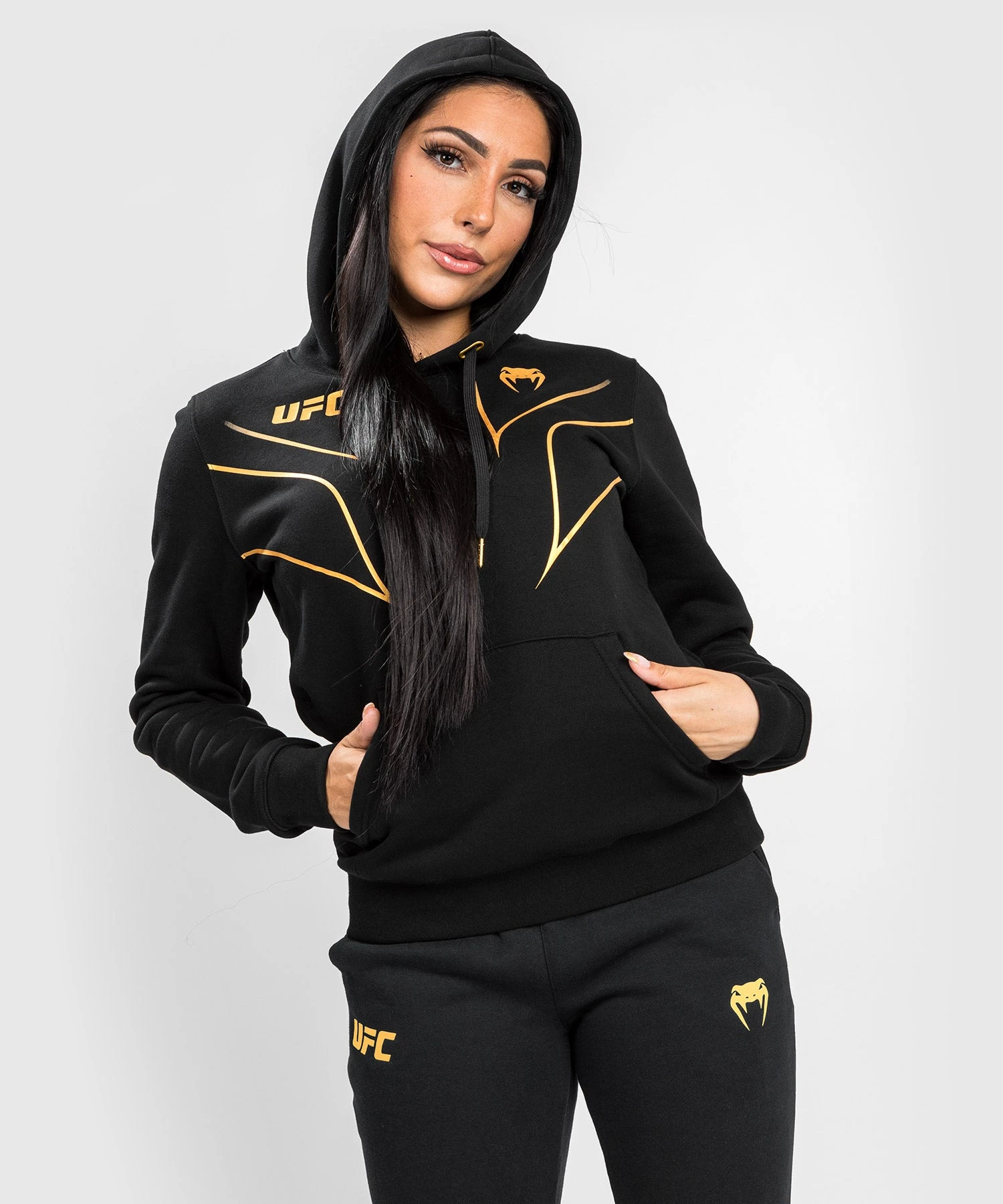 UFC Venum Fight Night 2.0 Replica Women's Hoodie - Champion - Image 2