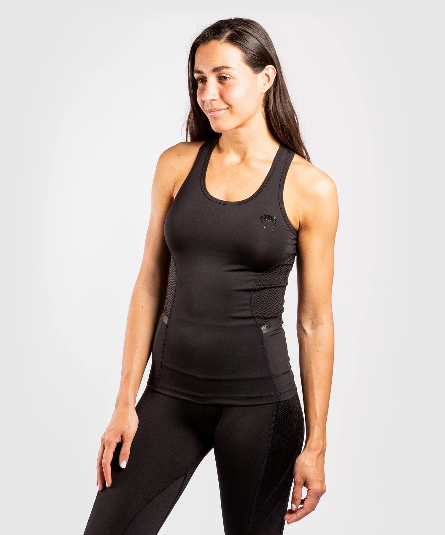 Venum G-Fit Dry-Tech Tank Top - For Women - Black/Black - Image 2