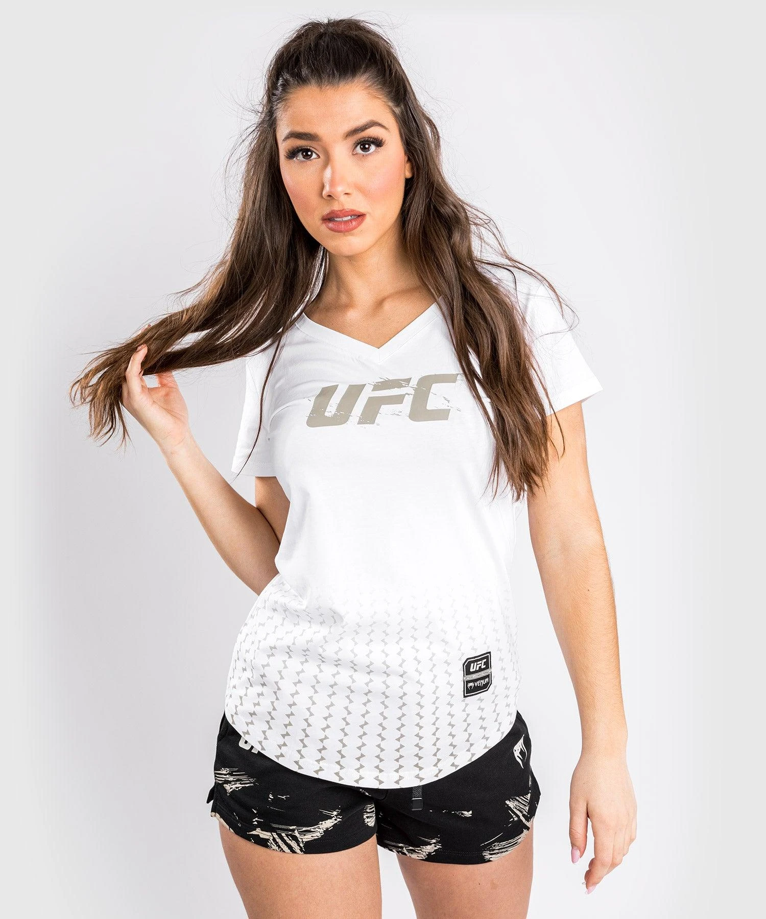 UFC Venum Authentic Fight Week Women's 2.0 Short Sleeve T-Shirt - White
