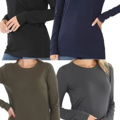 The Salted Hippie Boutique Crew Neck Long Sleeve T-Shirt