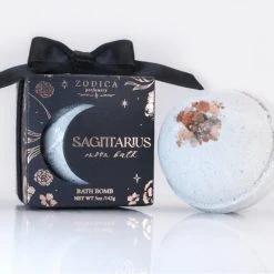 The Salted Hippie Boutique Zodiac Moon Bath Bomb