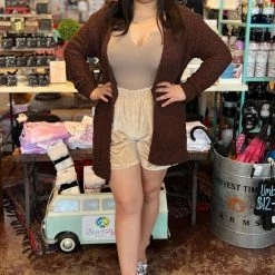 The Salted Hippie Boutique Warm Cocoa Cardigan