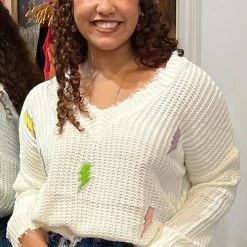 The Salted Hippie Boutique Electric Knit Sweater