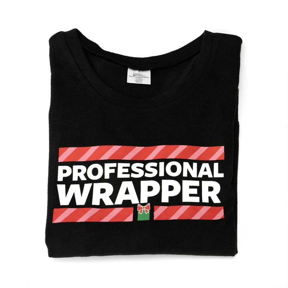 The Salted Hippie Boutique Professional Wrapper Holiday Lounge Shirt - Image 2