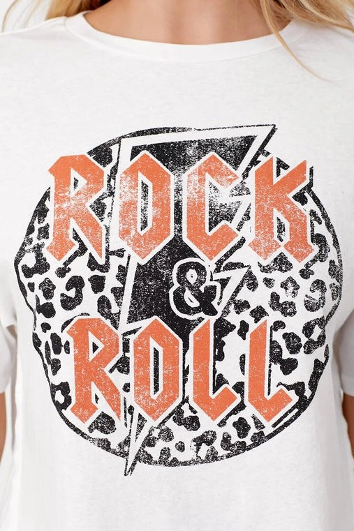 The Salted Hippie Boutique Rock & Roll Queen Concert Tee - Image 4
