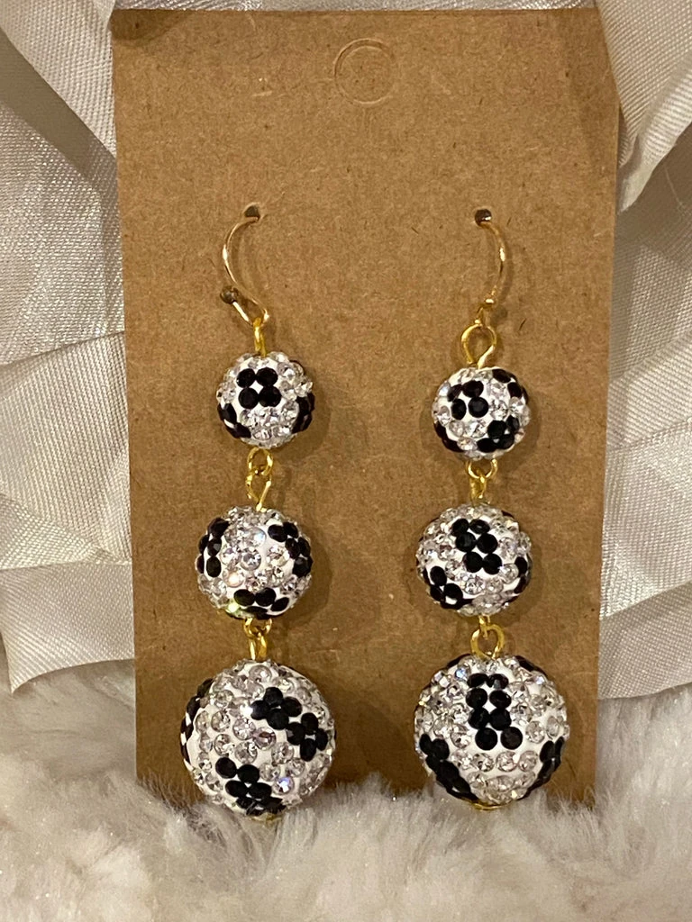 The Salted Hippie Boutique Shiny Cheetah Earrings - Image 2