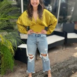 The Salted Hippie Boutique Citrine Love Top