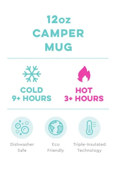 The Salted Hippie Boutique Sugar Trees Camper Mug (12oz) - Image 2