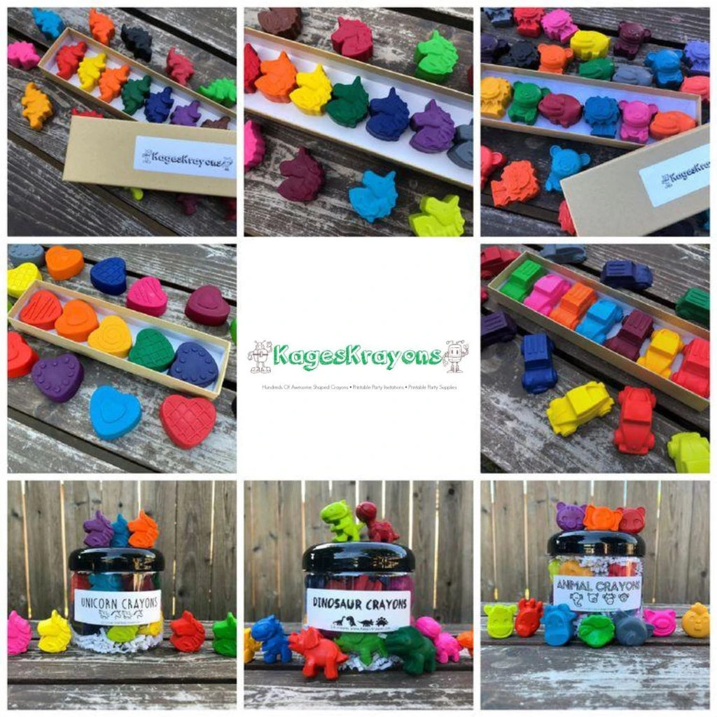 KagesKrayons Crayon Sampler Box