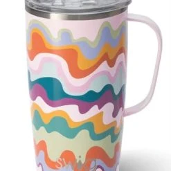 The Salted Hippie Boutique Sand Art Travel Mug (22 Oz)