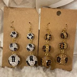 The Salted Hippie Boutique Shiny Cheetah Earrings