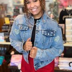 The Salted Hippie Boutique The Diane Denim Jacket